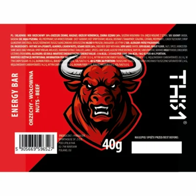 Baton energetyczny This1 orzechy, wołowina