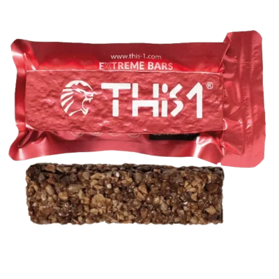 Baton superenergetyczny This1 orzechy-czekolada z guaraną i rhodiolą